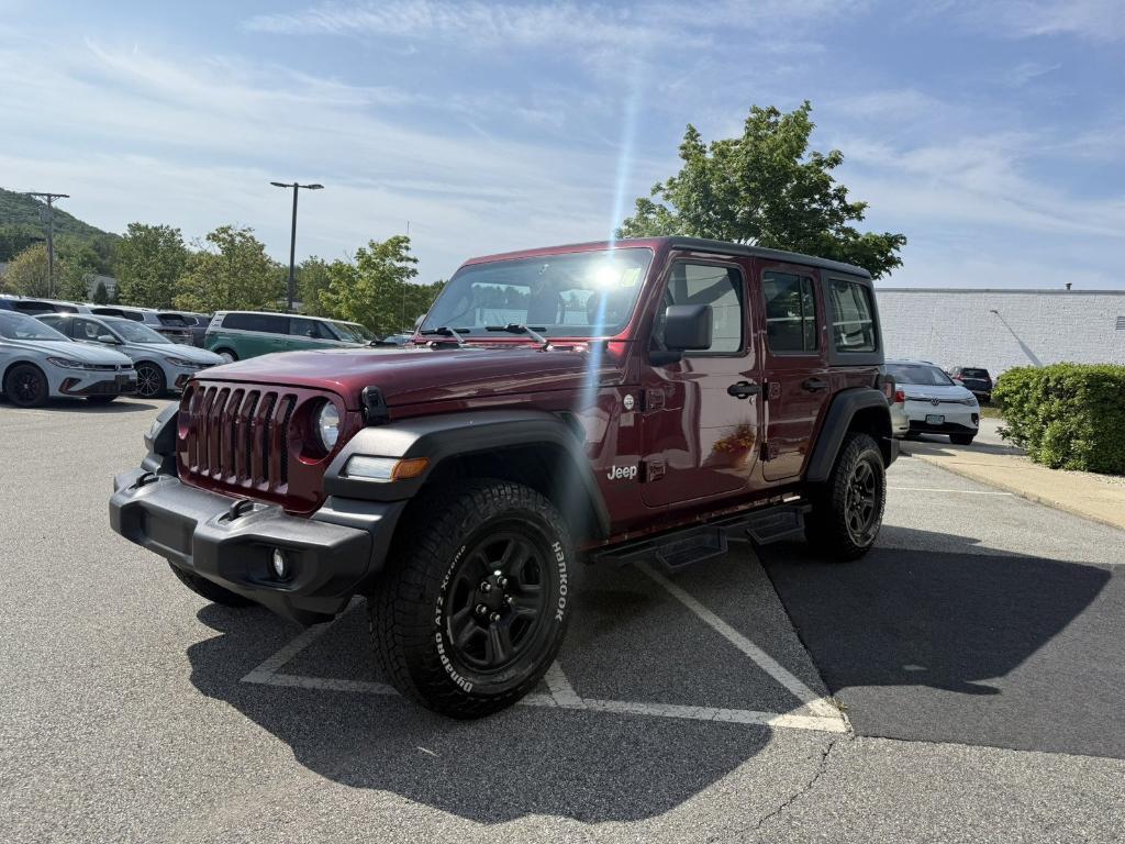 used 2021 Jeep Wrangler Unlimited car, priced at $24,995