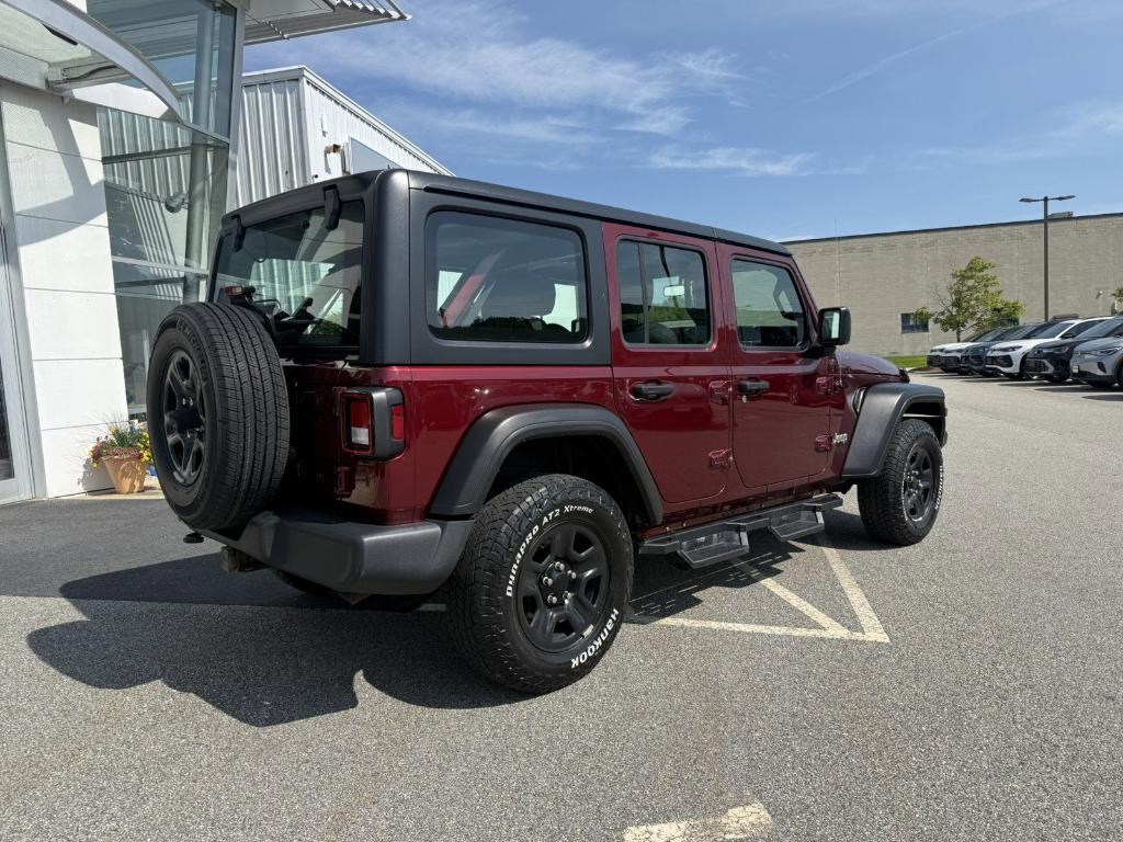 used 2021 Jeep Wrangler Unlimited car, priced at $24,995