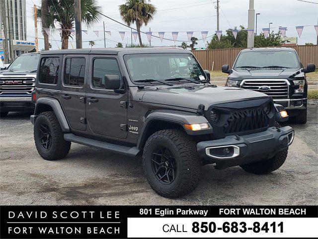 used 2021 Jeep Wrangler Unlimited car, priced at $22,990