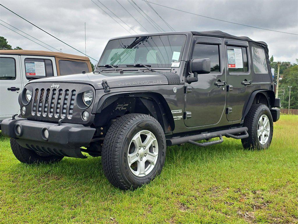 used 2018 Jeep Wrangler JK Unlimited car, priced at $21,990