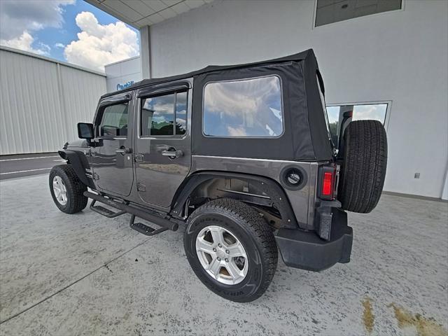 used 2018 Jeep Wrangler JK Unlimited car, priced at $21,990