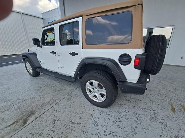 used 2021 Jeep Wrangler Unlimited car, priced at $31,990