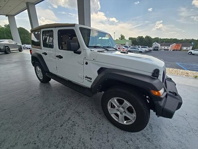 used 2021 Jeep Wrangler Unlimited car, priced at $31,990