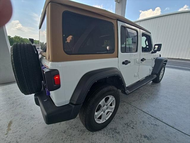 used 2021 Jeep Wrangler Unlimited car, priced at $31,990
