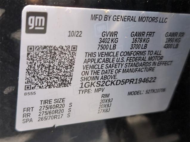 used 2023 GMC Yukon car, priced at $58,990