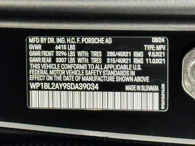 new 2025 Porsche Cayenne car, priced at $122,615