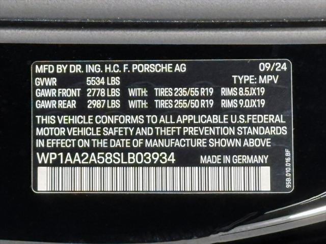 used 2025 Porsche Macan car, priced at $58,495