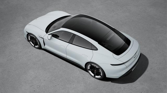 new 2025 Porsche Taycan car, priced at $119,855