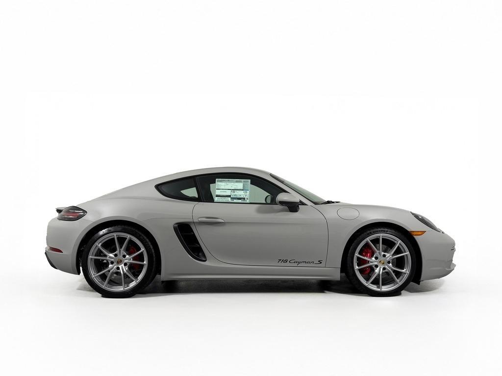 new 2025 Porsche 718 Cayman car, priced at $104,555