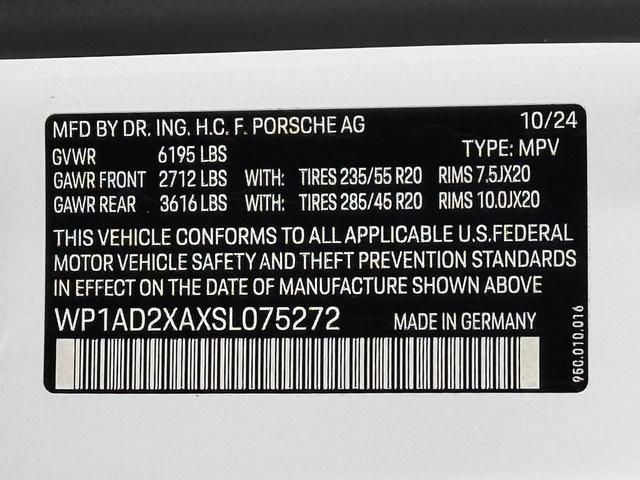 new 2025 Porsche Macan car, priced at $81,375