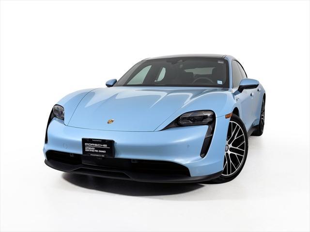 used 2022 Porsche Taycan car, priced at $78,500