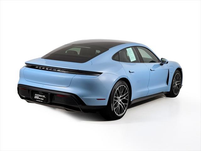 used 2022 Porsche Taycan car, priced at $78,500