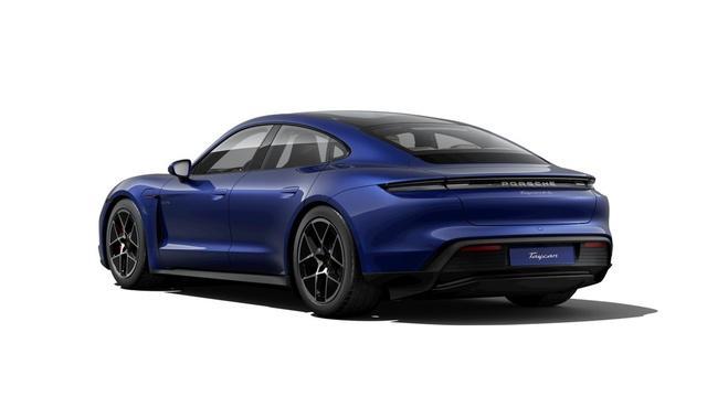 new 2025 Porsche Taycan car, priced at $128,495