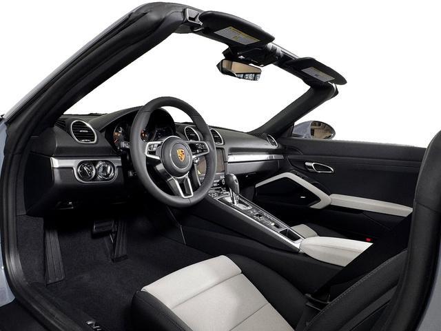 new 2025 Porsche 718 Boxster car, priced at $91,915