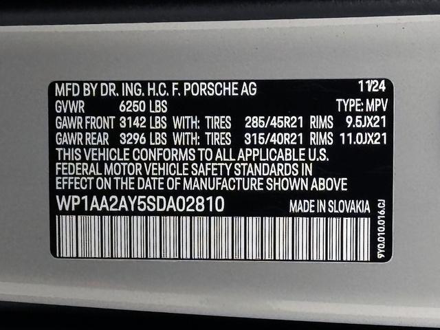 new 2025 Porsche Cayenne car, priced at $106,945