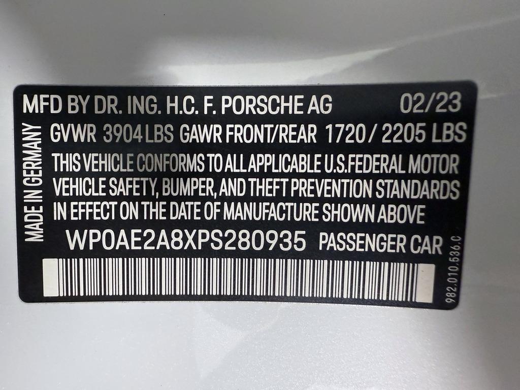 used 2023 Porsche 718 Cayman car, priced at $194,900
