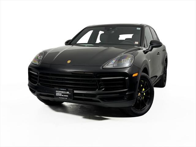 used 2021 Porsche Cayenne E-Hybrid car, priced at $65,900