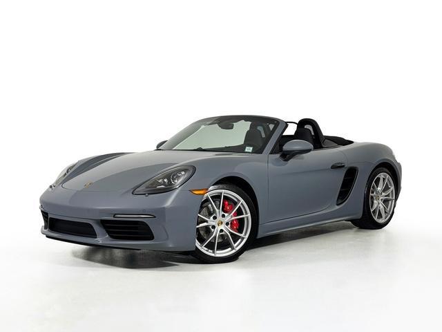 new 2025 Porsche 718 Boxster car, priced at $103,615