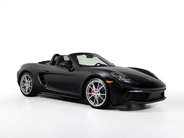 new 2025 Porsche 718 Boxster car, priced at $106,545