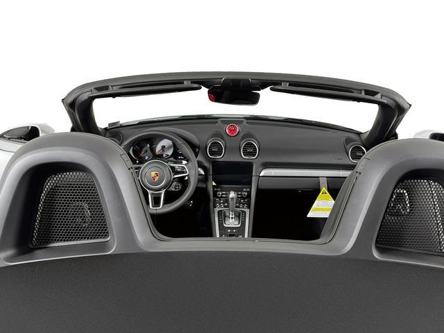 new 2025 Porsche 718 Boxster car, priced at $104,435