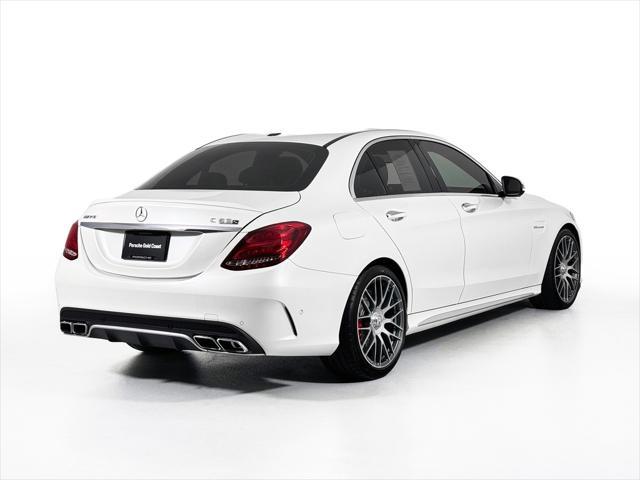 used 2018 Mercedes-Benz AMG C 63 car, priced at $48,900