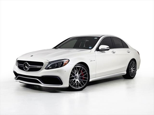 used 2018 Mercedes-Benz AMG C 63 car, priced at $48,900