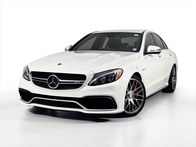 used 2018 Mercedes-Benz AMG C 63 car, priced at $48,900