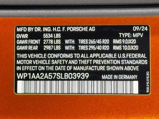 new 2025 Porsche Macan car, priced at $72,565