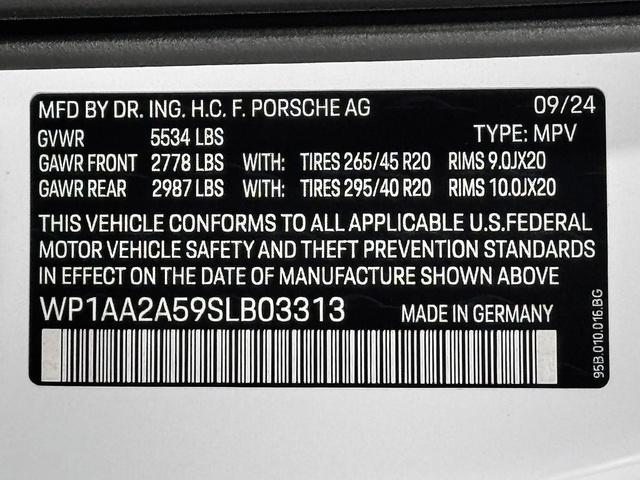 new 2025 Porsche Macan car, priced at $73,275