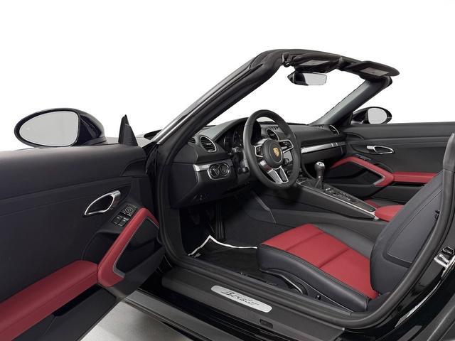new 2025 Porsche 718 Boxster car, priced at $83,925
