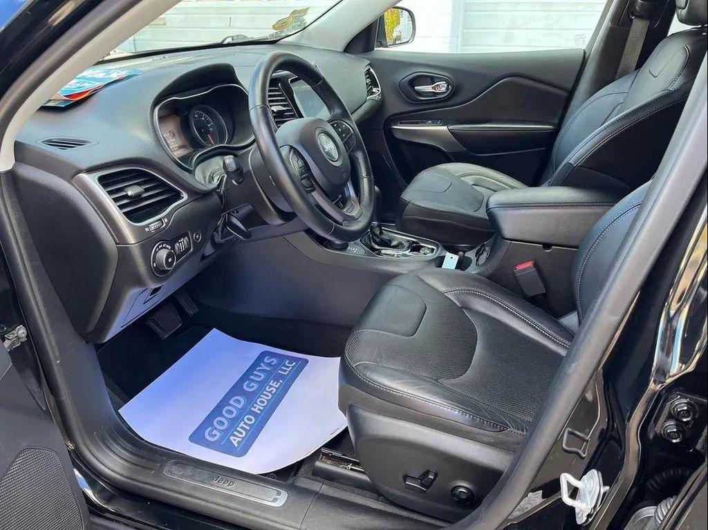 used 2019 Jeep Cherokee car, priced at $19,280