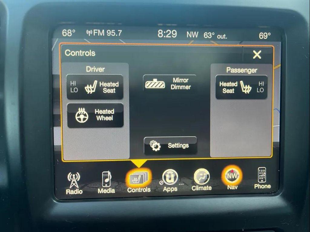 used 2017 Jeep Cherokee car, priced at $13,680