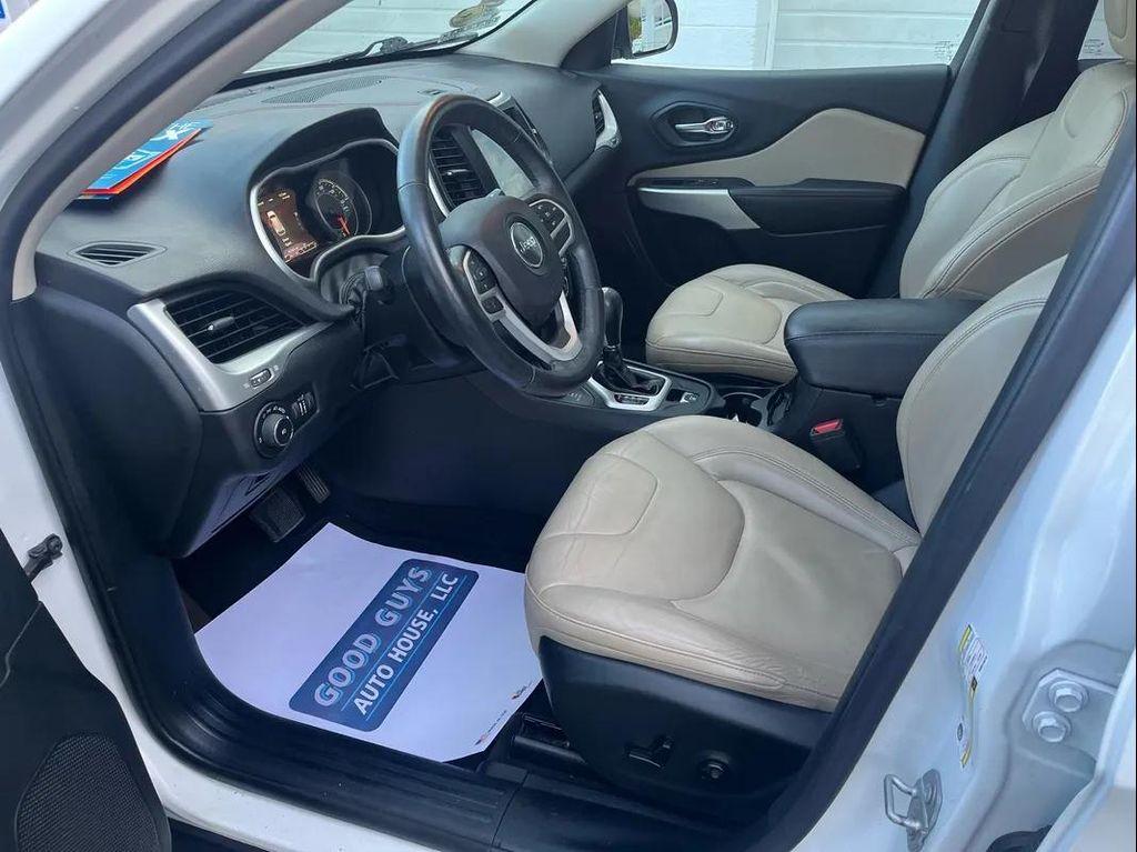 used 2017 Jeep Cherokee car, priced at $13,680