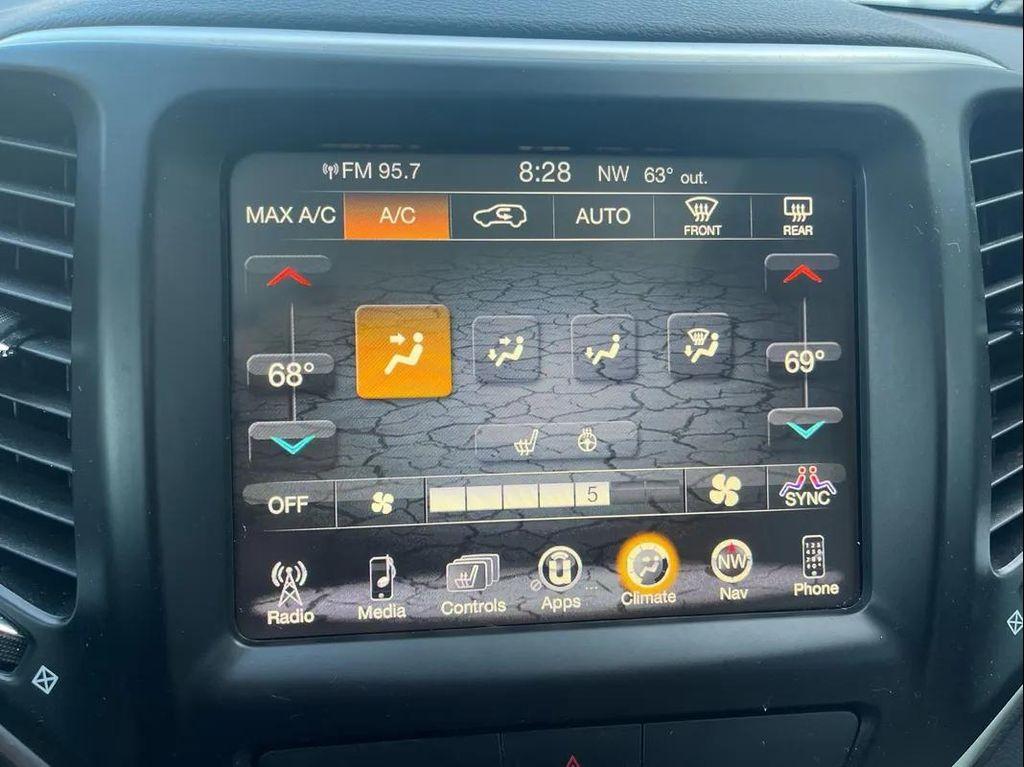 used 2017 Jeep Cherokee car, priced at $13,680