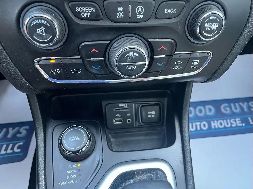 used 2017 Jeep Cherokee car, priced at $13,680