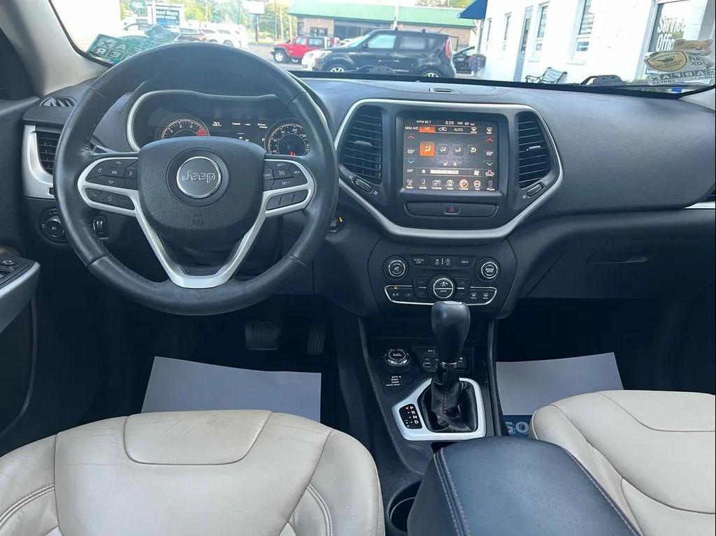 used 2017 Jeep Cherokee car, priced at $13,680