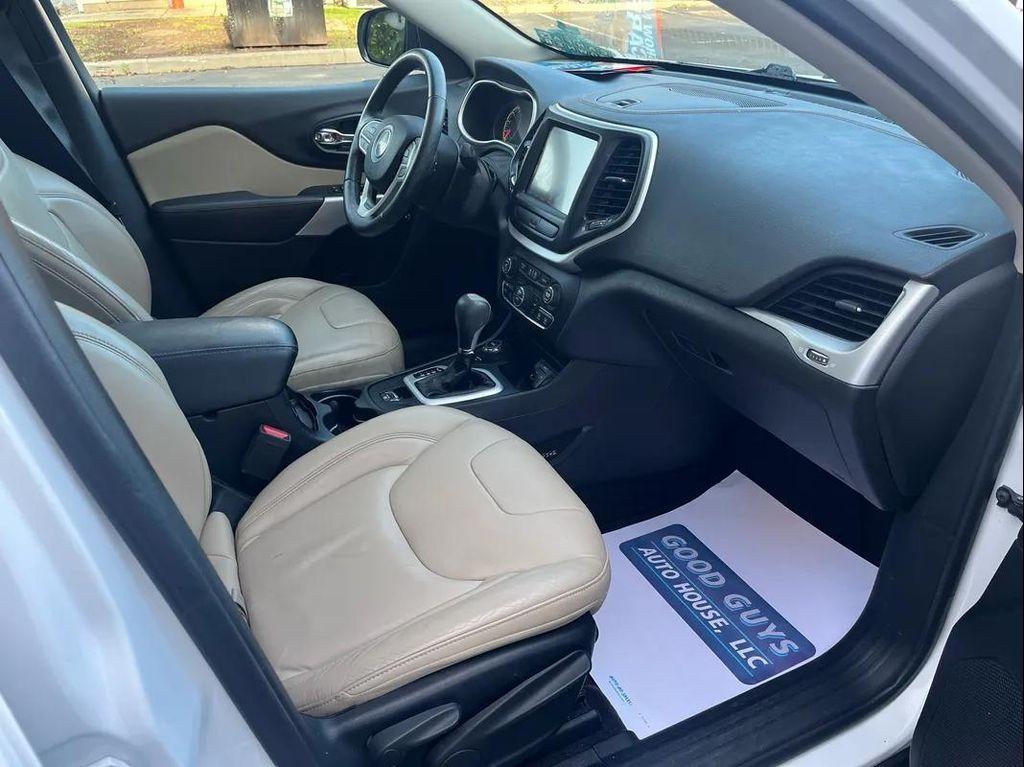 used 2017 Jeep Cherokee car, priced at $13,680