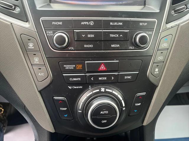 used 2017 Hyundai Santa Fe car, priced at $11,990