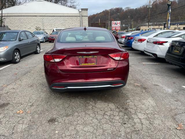 used 2017 Chrysler 200 car, priced at $10,900