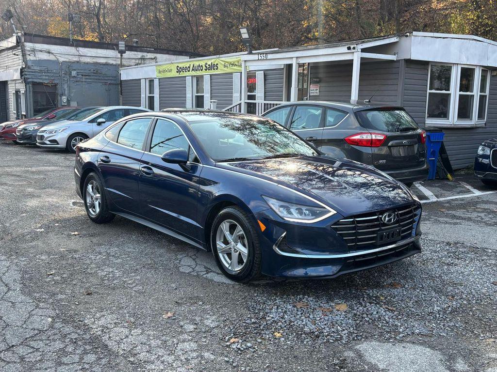 used 2021 Hyundai Sonata car, priced at $12,800