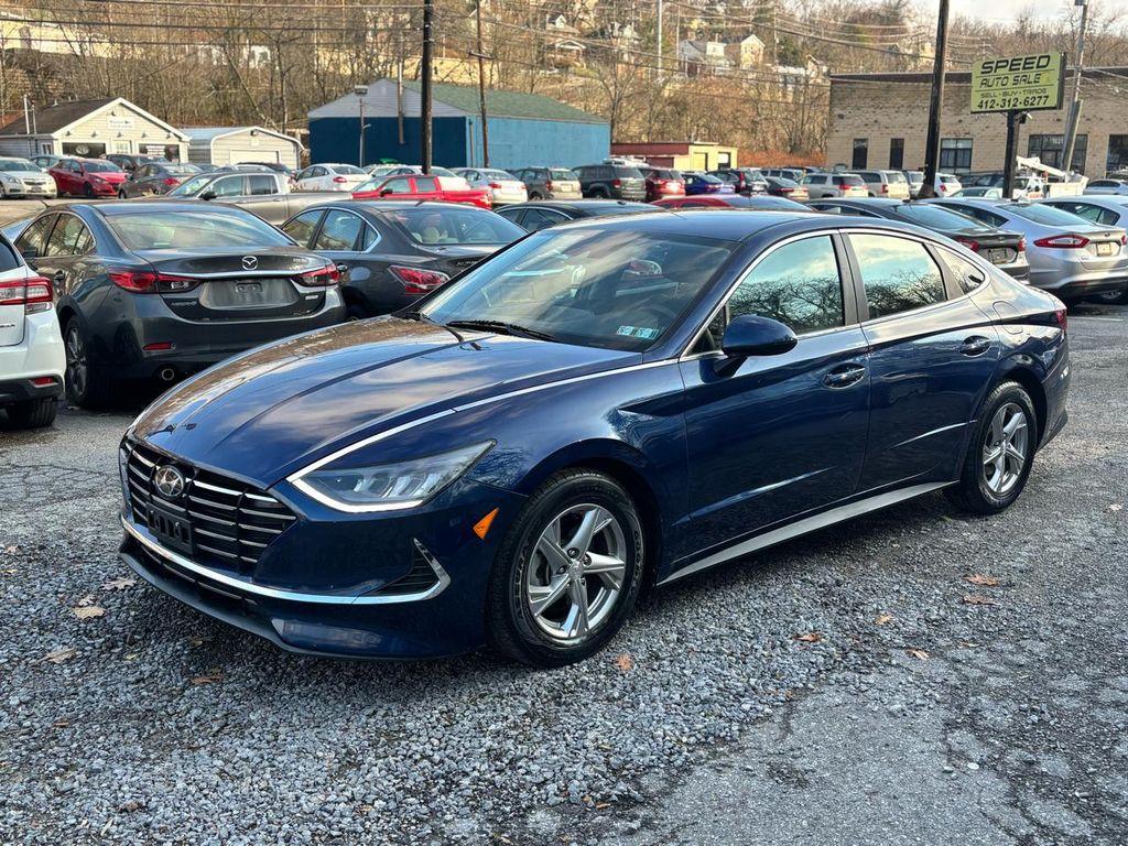 used 2021 Hyundai Sonata car, priced at $12,800