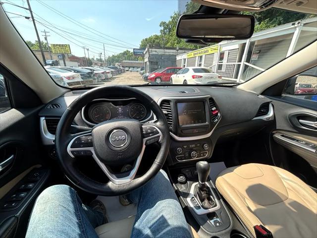 used 2015 Jeep Cherokee car, priced at $8,400