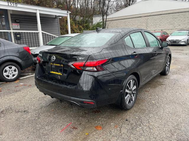 used 2021 Nissan Versa car, priced at $10,500