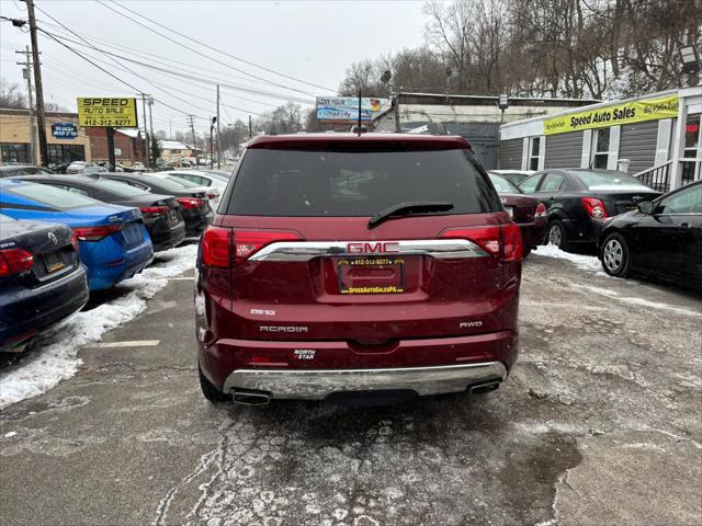 used 2017 GMC Acadia car, priced at $15,600