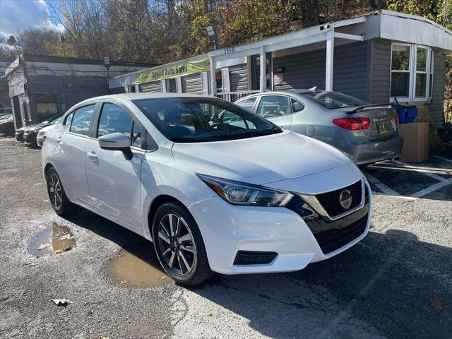 used 2021 Nissan Versa car, priced at $10,500