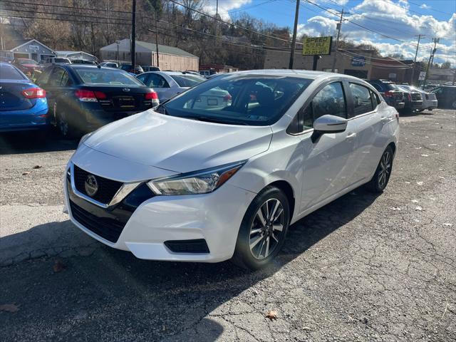 used 2021 Nissan Versa car, priced at $10,500