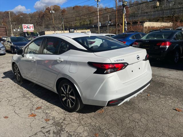 used 2021 Nissan Versa car, priced at $10,500