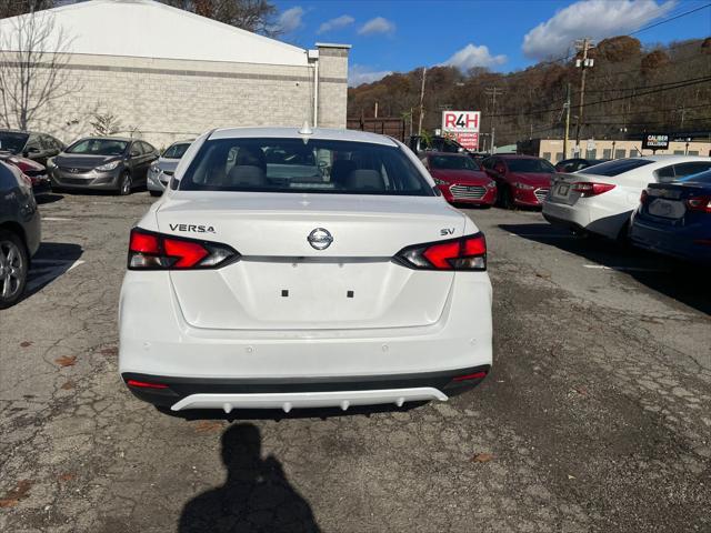 used 2021 Nissan Versa car, priced at $10,500