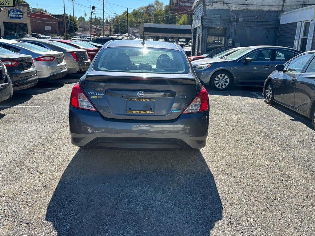 used 2015 Nissan Versa car, priced at $6,200