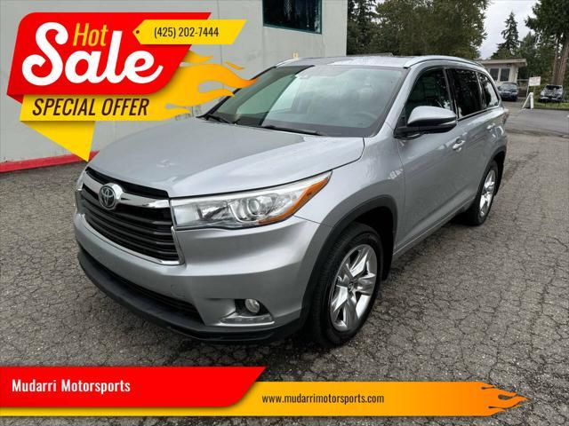 used 2016 Toyota Highlander car, priced at $20,998